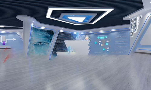 濮阳天恒生物科技展厅装修设计 融合科技与创新的展示空间